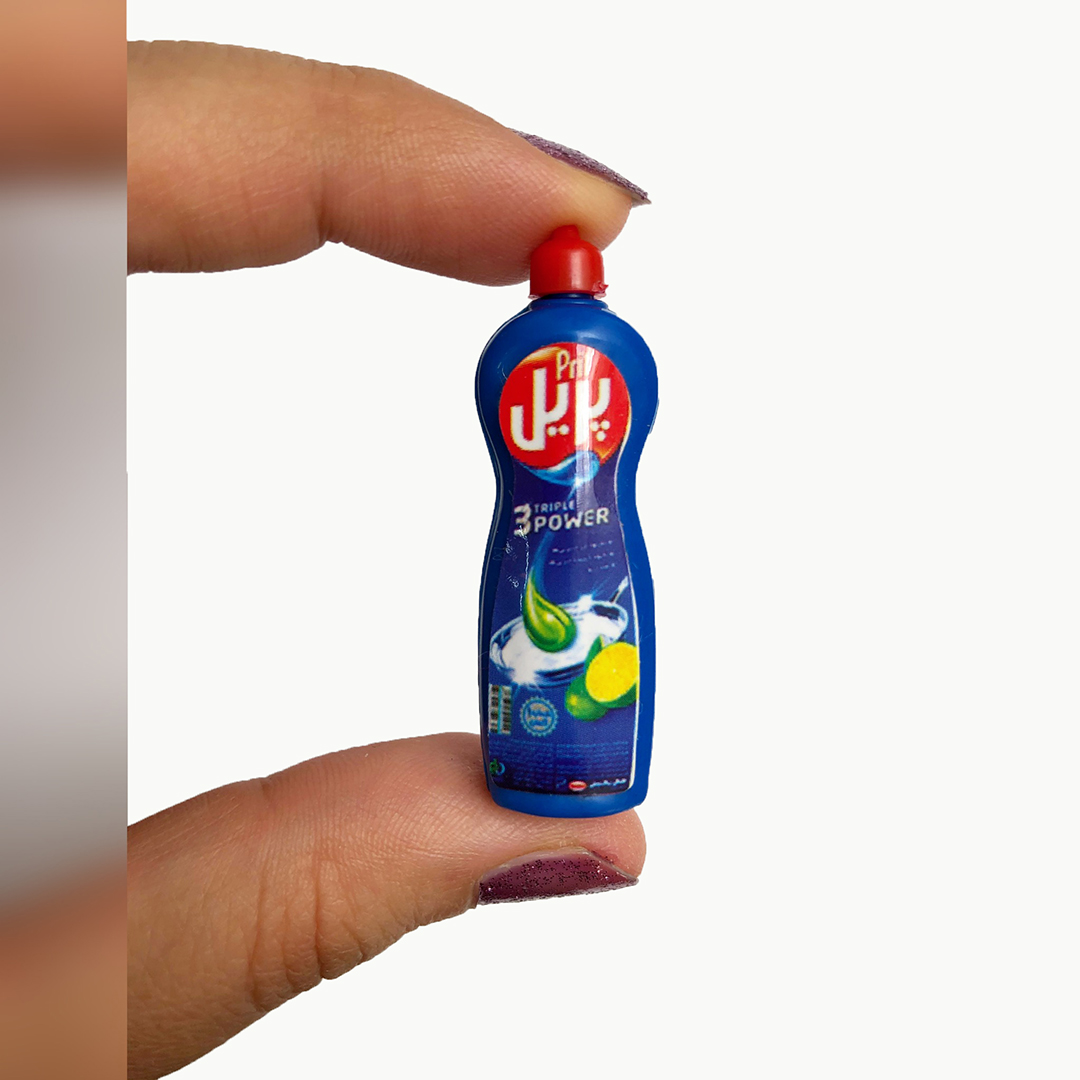 مگنت یخچال مینیاتوری مایع ظرفشویی مدل پریل