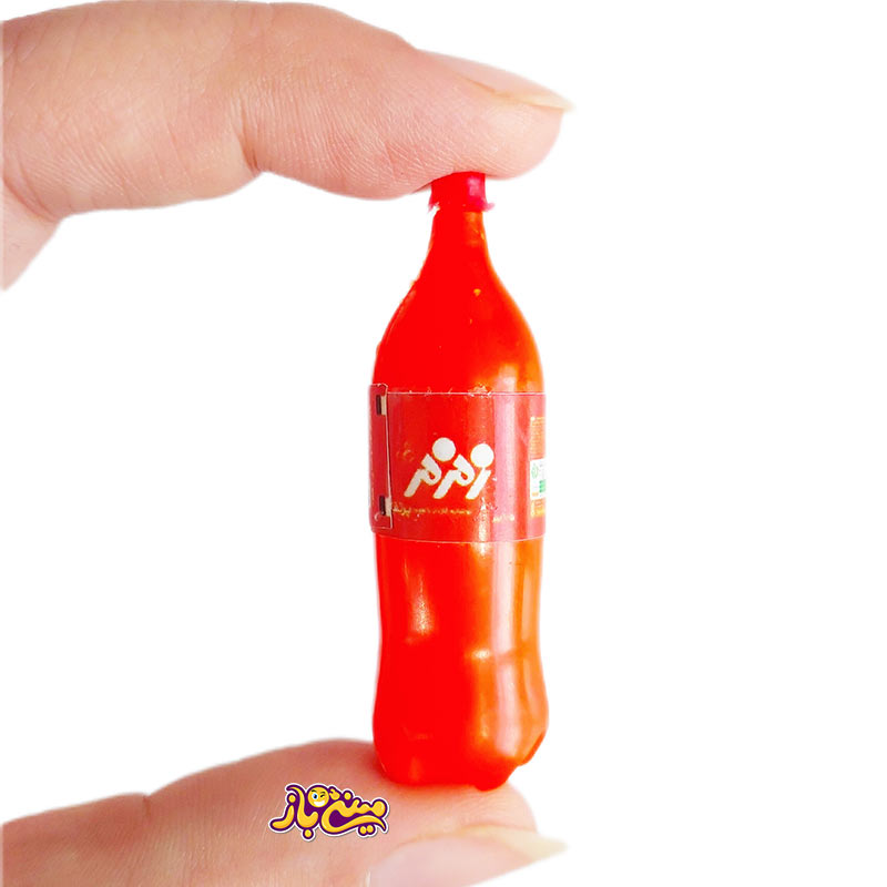 مگنت یخچال مینیاتوری نوشابه خانواده زمزم نارنجی