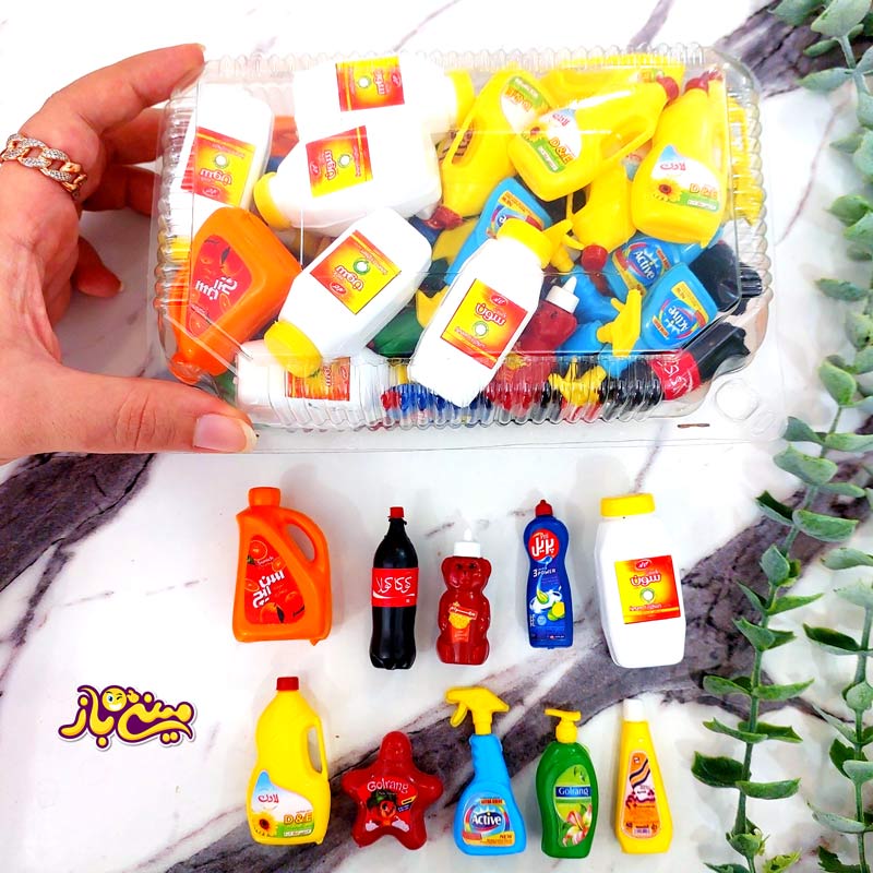 عمده . 4بسته مگنت سوپرمارکتی پلاستیکی بسته 60 عددی