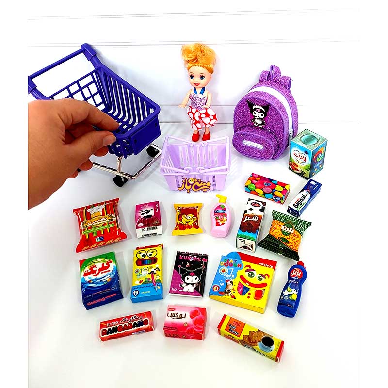 پک مینیاتوری مینی باز کد 0061 مجموعه 17 عددی